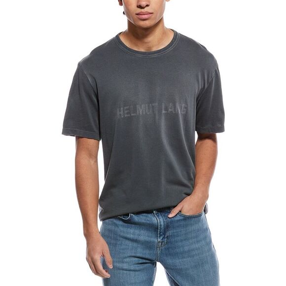 Helmut Lang MensLazer T-Shirt Gray